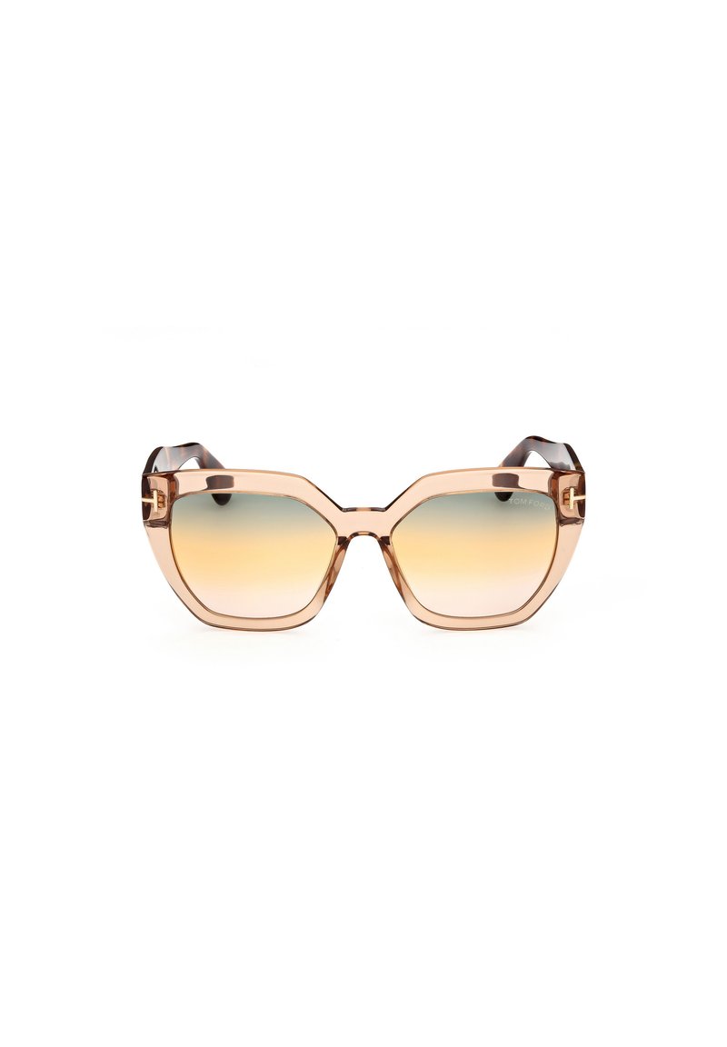 Tom Ford PHOEBE - Sunglasses - marrone grigio fumo sfumato  display picture 3