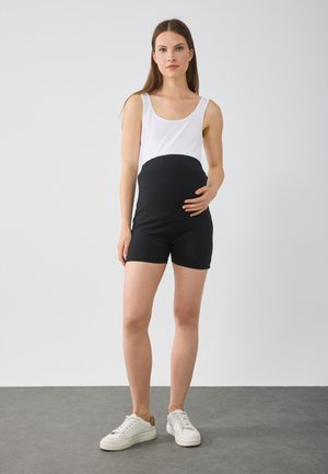2 PACK - Leggings - black/taupe