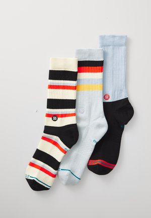 WEEKLY GRIND CREW UNISEX 3 PACK - Calcetines - iceblue