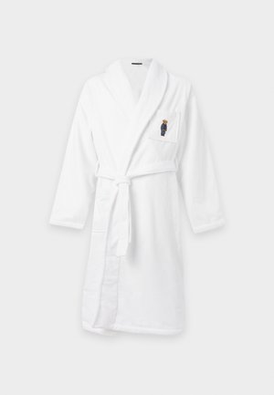 Polo Ralph Lauren, BEAR BATH ROBE UNISEX - Dressing gown - white