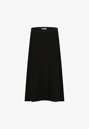 Blue Seven, BLUE SEVEN STRICKROCK - A-lijn rok - schwarz