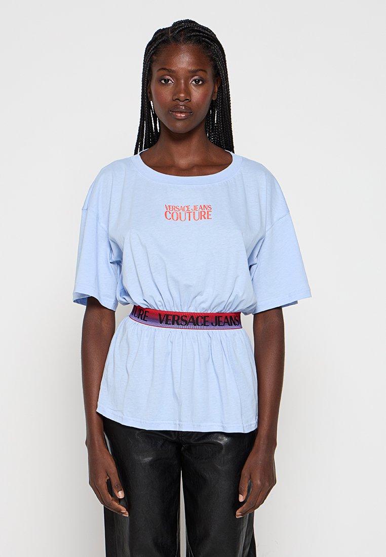 Versace Jeans Couture T-shirt print lichtblauw