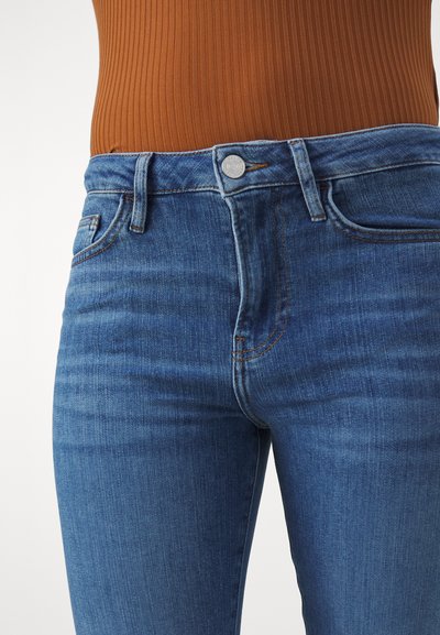 FRAME CROP MINI - Jeans straight leg - blue denim