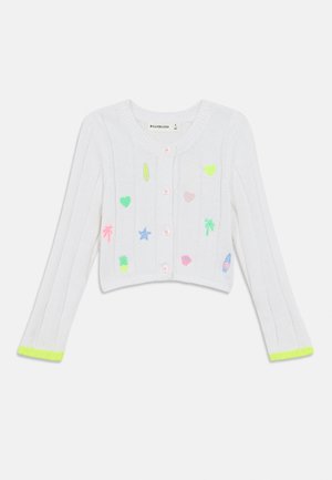 CARDIGAN - Chaqueta de punto - white