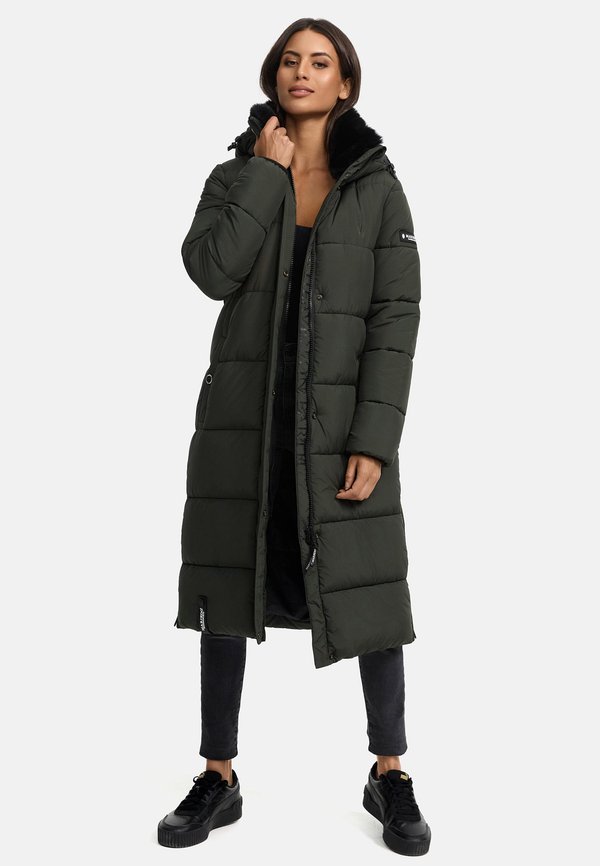 RELIZIAA  - Wintermantel - dark olive