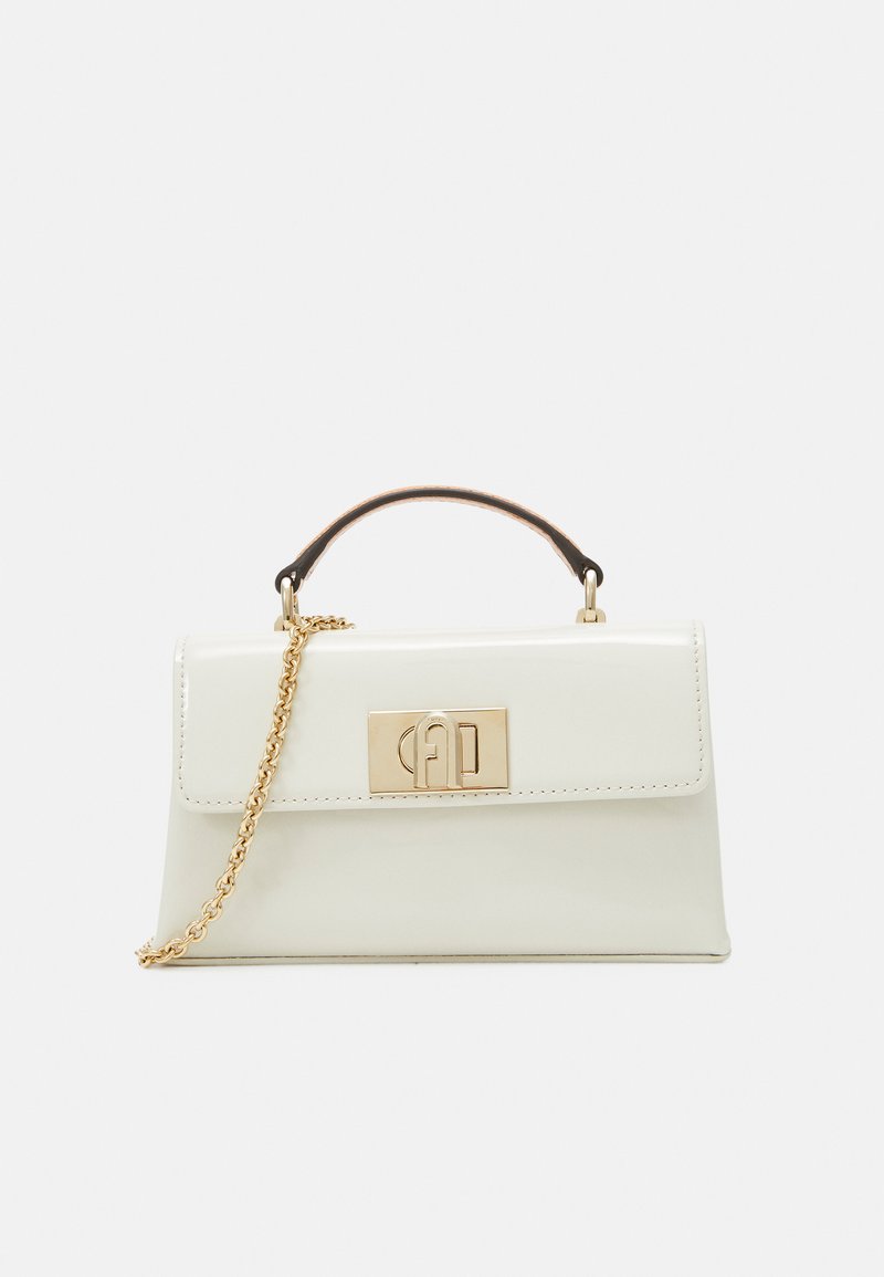Furla MINI CROSSBODY TOP HANDLE Skulderveske marshmallow/hvit Zalando.no