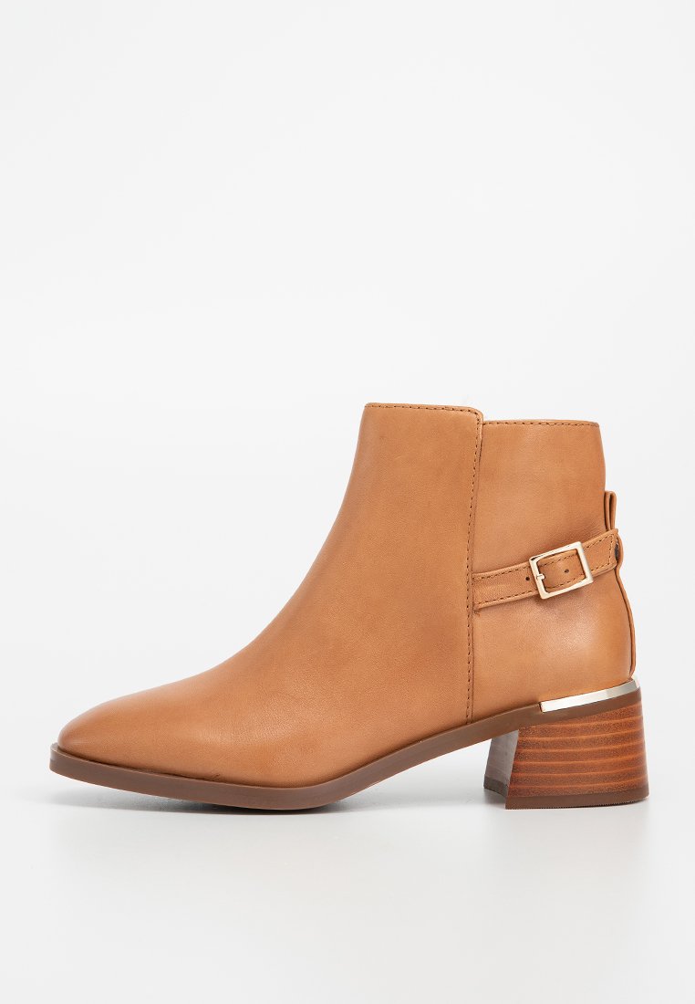 ALDO Korte laarzen lichtbruin