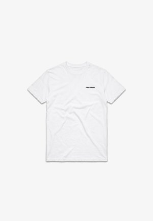 Pegador, LOGO TEE - T-Shirt basic - white/black