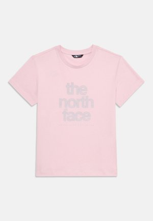 REFLECTIVE LOGO RELAXED TEE UNISEX - Print T-shirt - pale blossom