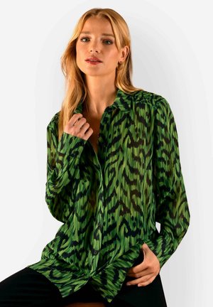 Overhemdblouse - green