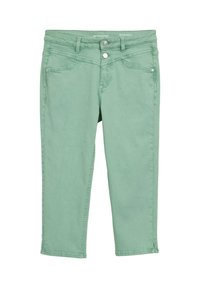 KATE CAPRI - Denimshorts - faded green