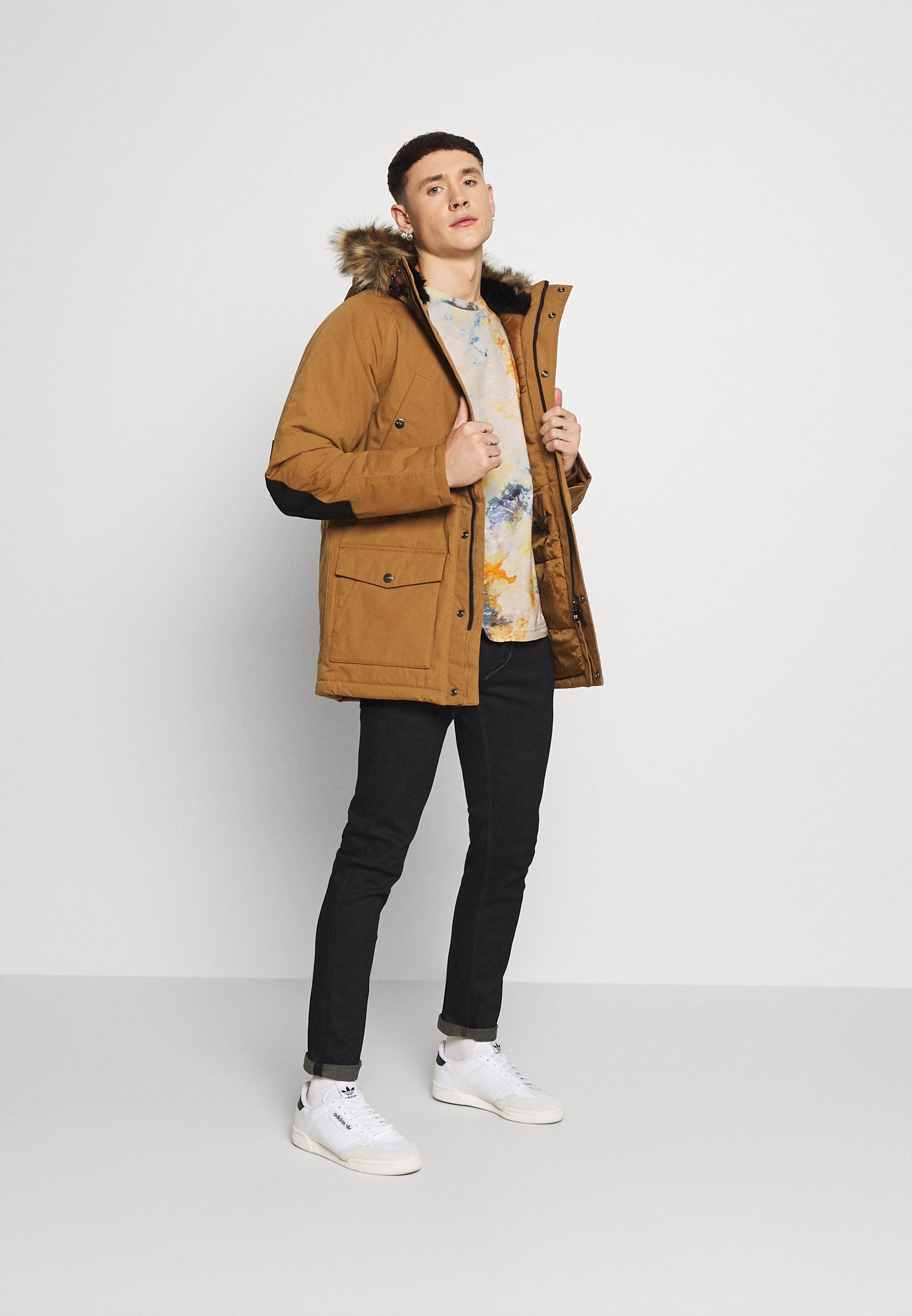 Carhartt WIP TRAPPER Vinterkåpe frakk hamilton brown Carhartt WIP TRAPPER Vinterkåpe frakk hamilton brown