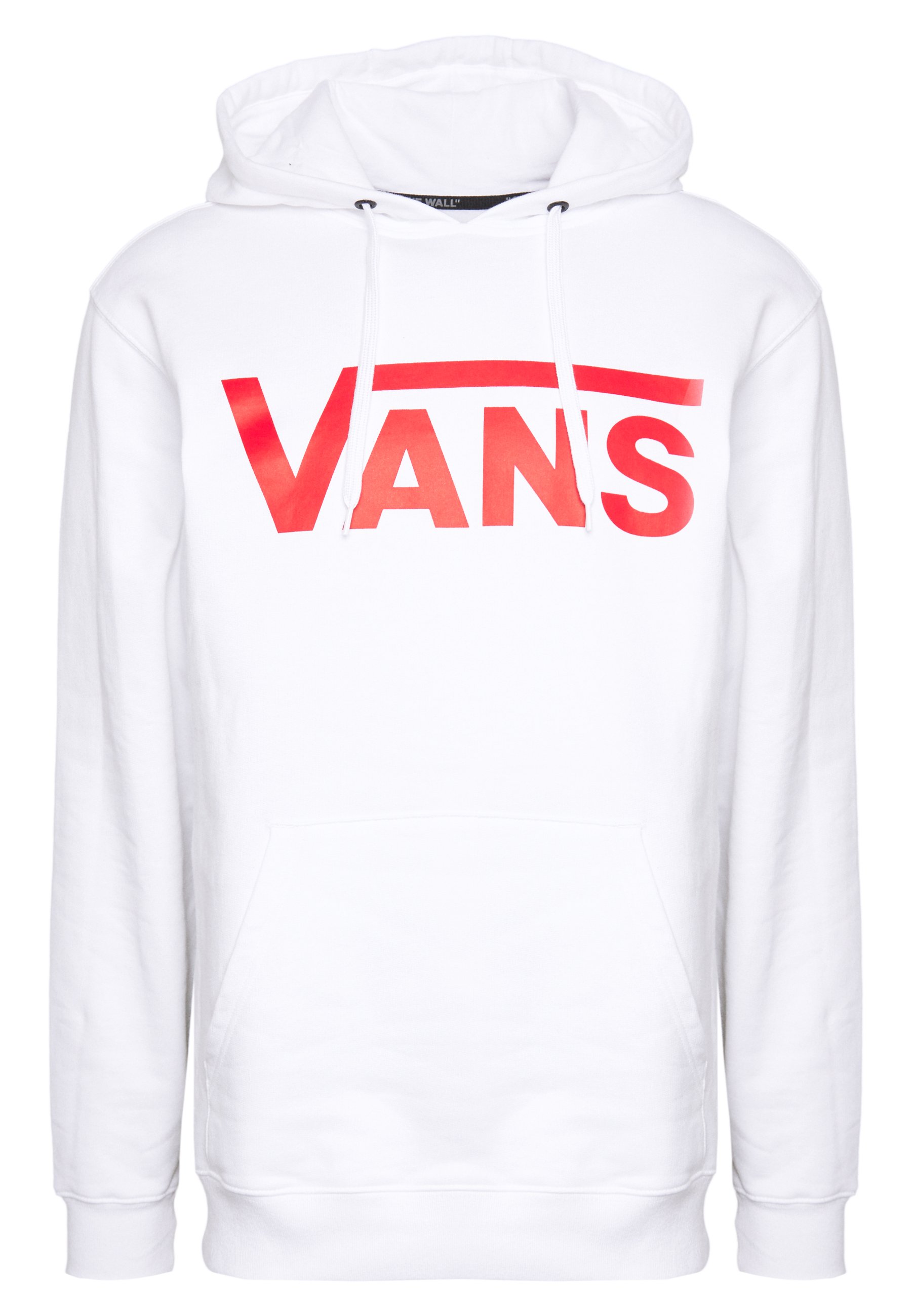 vans red and white hoodie