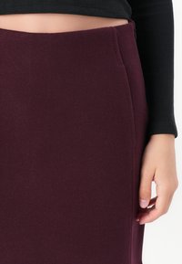 Vero Moda VMFORTUNALLISON SHORT - A-line skjørt - winetasting