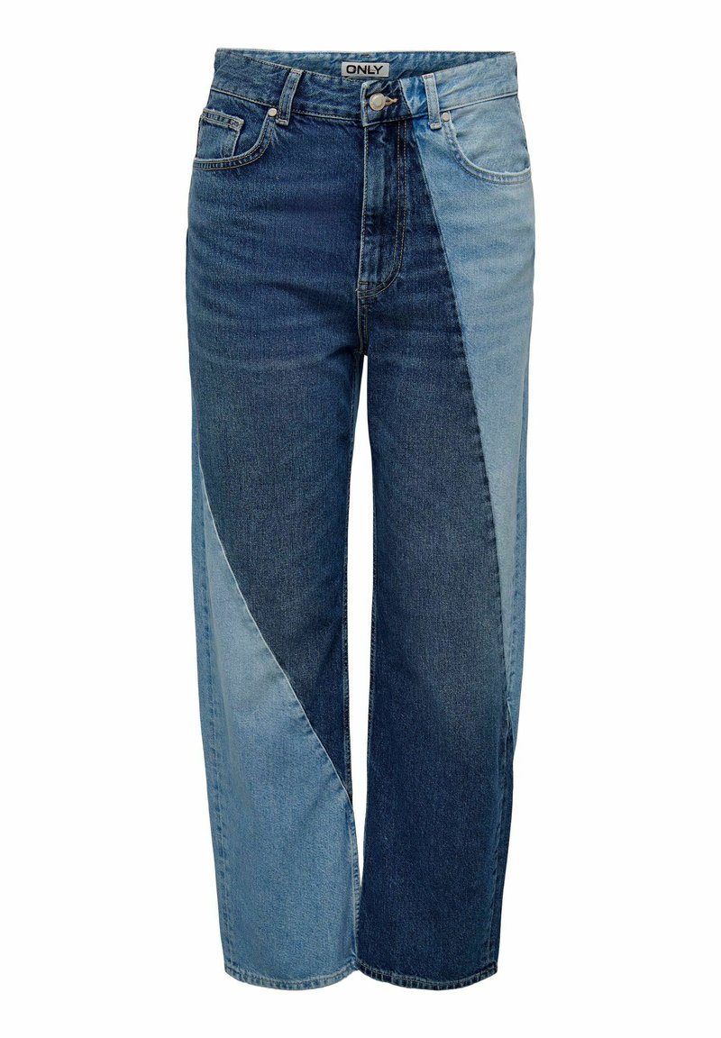 ONLY - HIGH WAIST ONLCARRIE - Straight leg jeans - dark blue denim, Vergroten