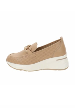 GOLD&GOLD - Scarpe con plateau - cuoio