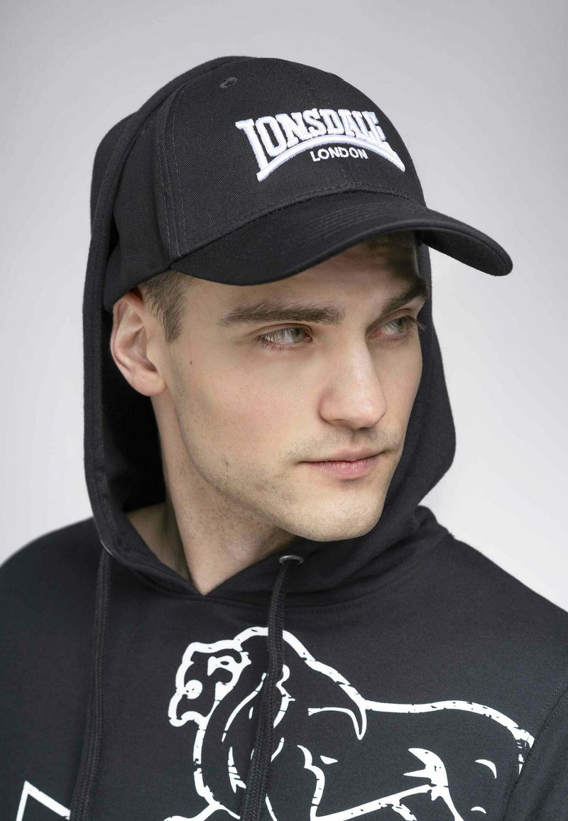 Lonsdale WIGSTON Kšiltovka black/černá Zalando.cz