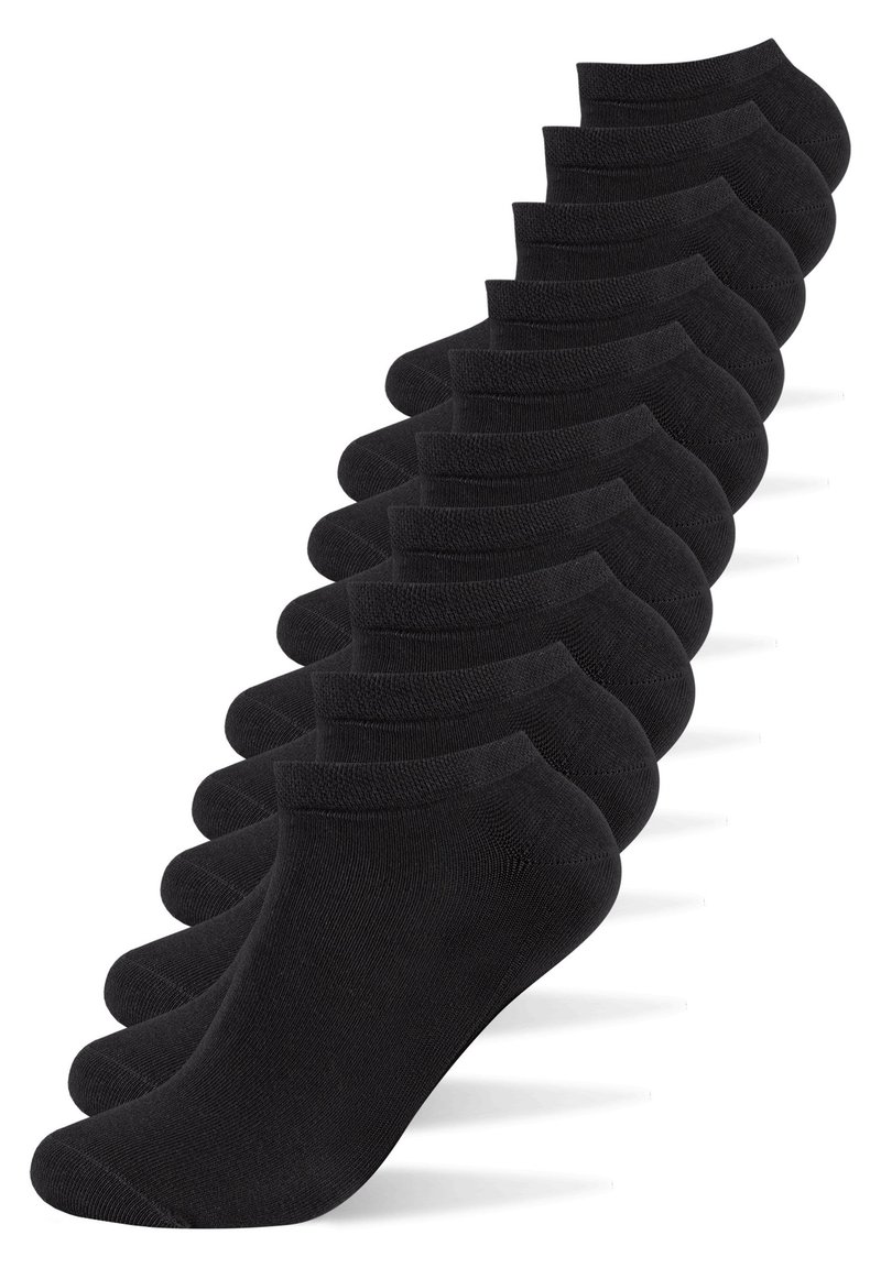 camano - 9 PACK - Chaussettes - schwarz, Agrandir