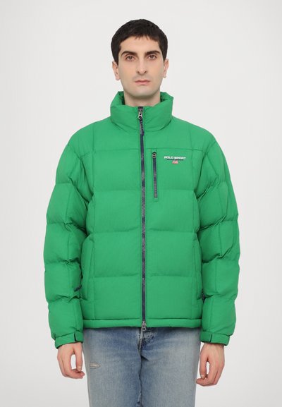 Polo Ralph Lauren PUFFER INSULATED BOMBER UNISEX - Chaqueta de invierno - green grass