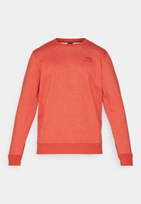 ICON FLEECE - Sudadera - earthen orange/light heather