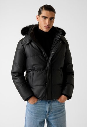 Winterjacke - schwarz