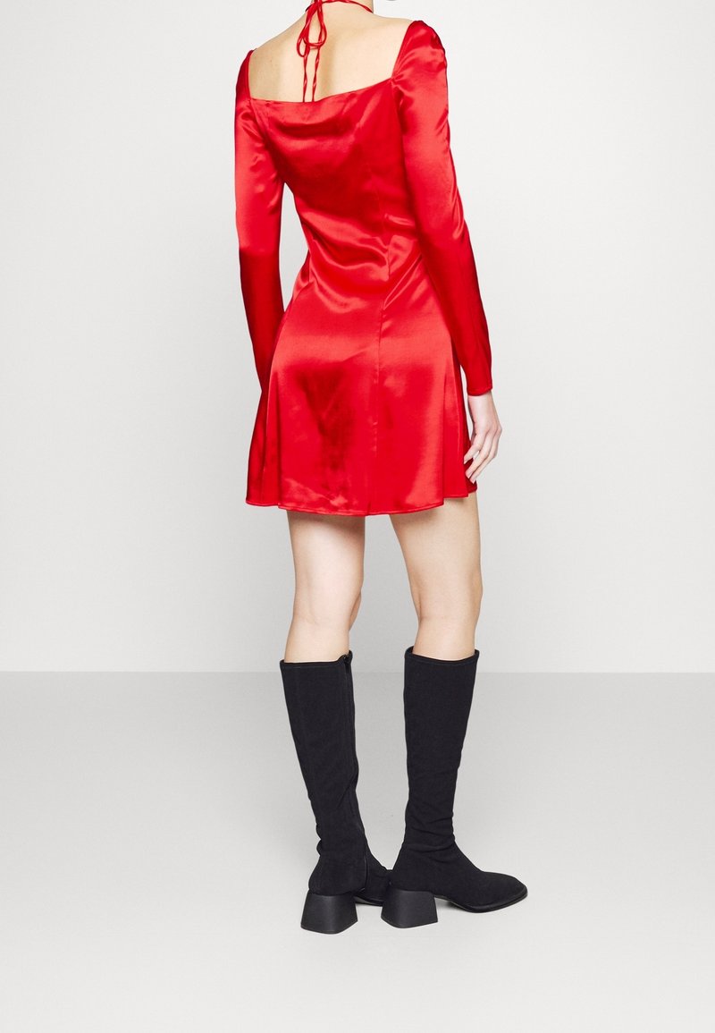 white collar shirt dress Mersea Essential Shirt Dress in White