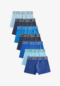 Selected, blue with gold waistband