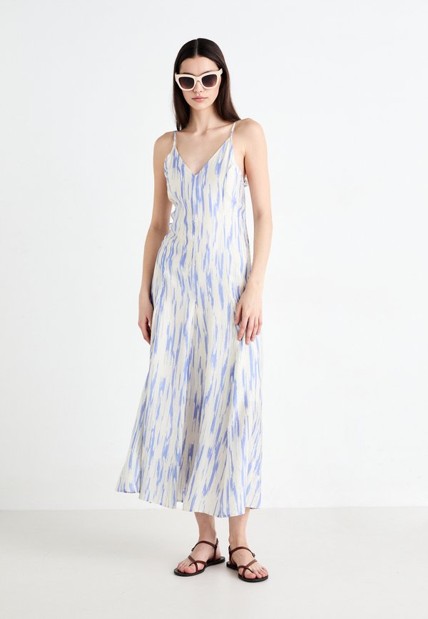 SLFJOSELLA TIERED ANKLE STRAP DRESS - Maxi dress - birch2