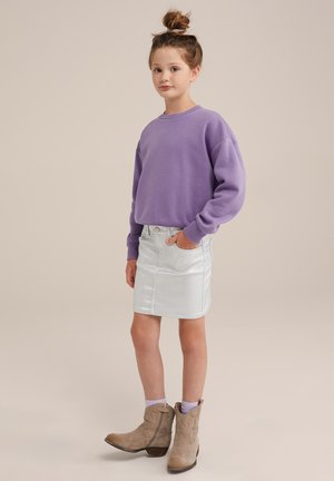Mini sijonas - silver