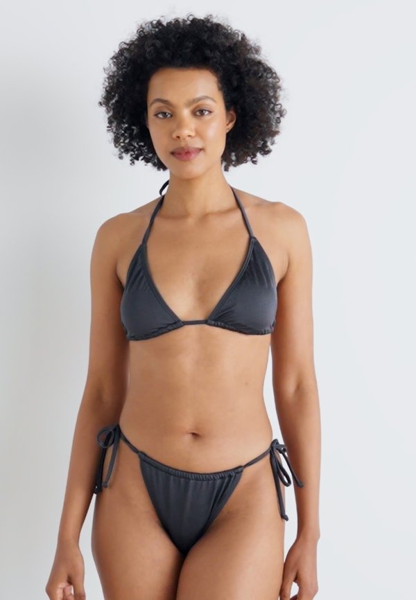 LSCN BY LASCANA PANTS CHEEKY - Bikini bottoms - anthracite2