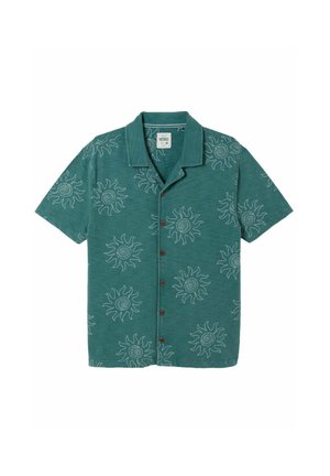FatFace, TALL FIT - PRINTED SUN SHIRT  . - Hemd - dark teal blue
