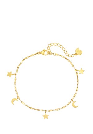 DANGLE STAR AND MOON - Anklet - goldfarben
