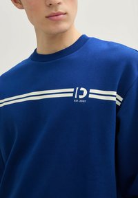 TOM TAILOR DENIM MIT LOGOPRINT - Felpa - space cadet blue