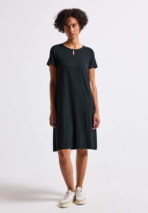 IN UNI - Jersey dress - grün