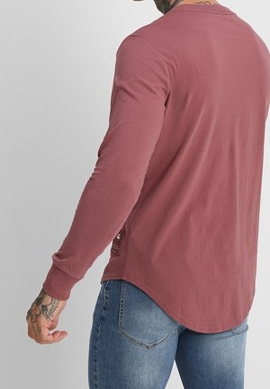 Langarmshirt - bordeaux