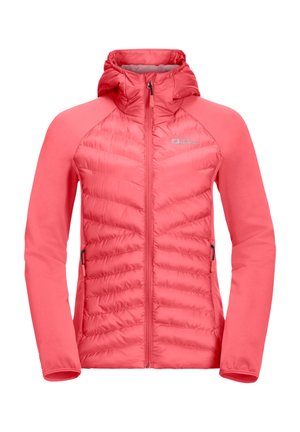 Jack Wolfskin ROUTEBURN PRO HYBRID - Winterjacke - sunset coral