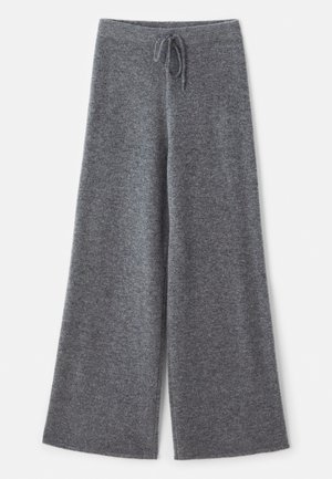 Theory COZY TRACK - Trousers - medium heather grey