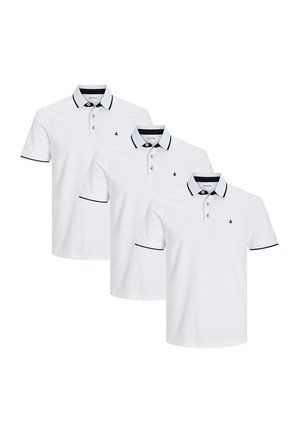 3ER PACK  - Poloshirt - weiß