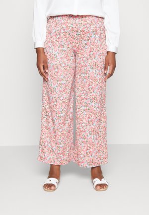 PCSELINA PANTS - Trousers - strawberry pink