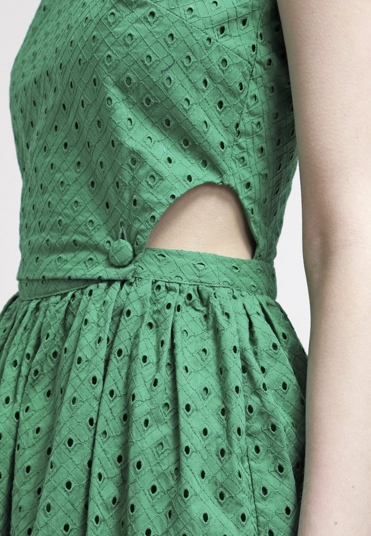 Topshop Day dress - green - (Pre-owned) - Zalando.ie