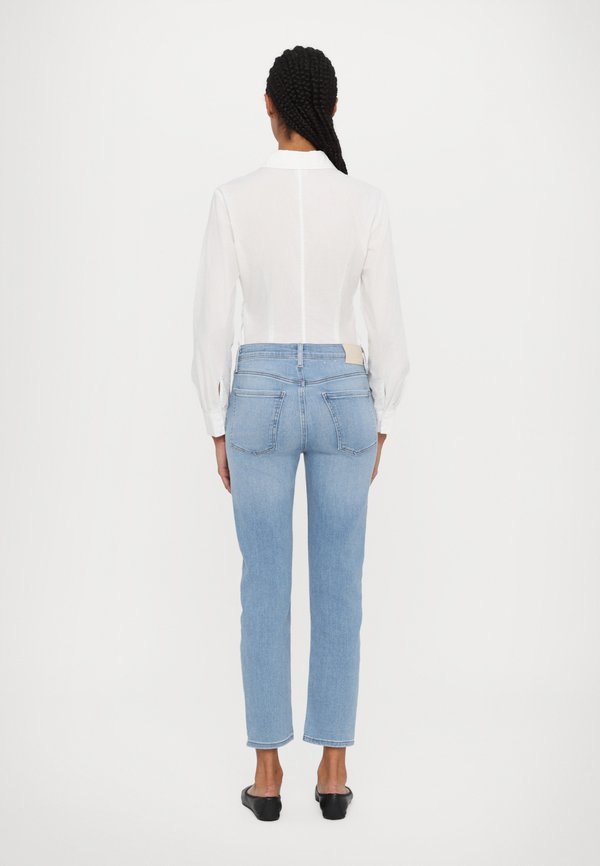 ISOLA CROP SLIM - Slim fit jeans - indigo2