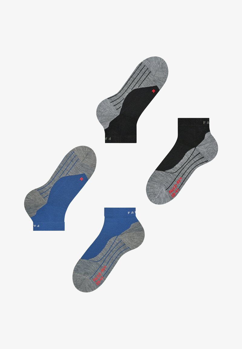 FALKE RU4 SHORT 2-PACK RUNNING MEDIUM CUSHIONING - Calze - sortiment