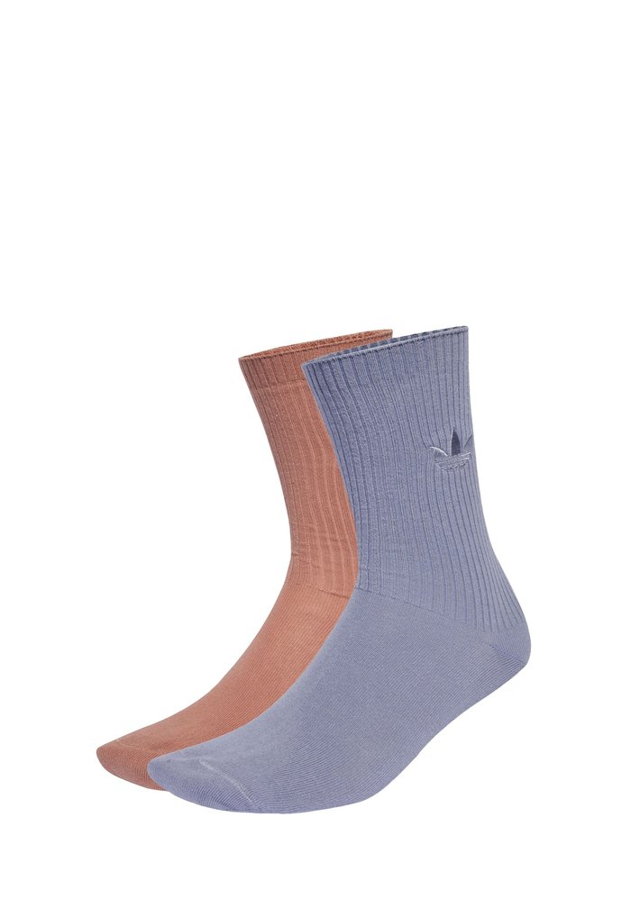 adidas EVERYDAY ICONS CREW 2 PER PACK - Calcetines - warm clay silver violet