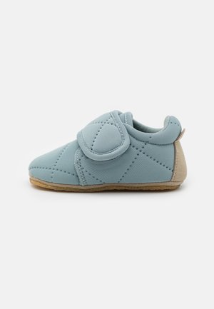 Chaussons Bébé Fille Bisgaard Bloom - Cuir Naturel - Semelle Antidérapante - Scratch