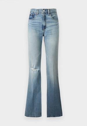 Polo Ralph Lauren, FLARE FULL LENGTH - Τζιν καμπάνα - light-blue denim