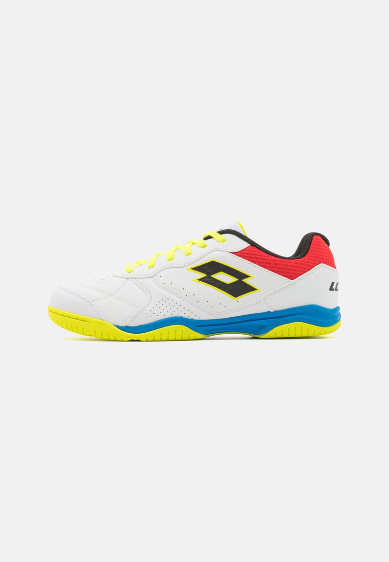 Lotto TACTO 300 VII ID Indoor football boots white/red/blue/white Zalando.ie