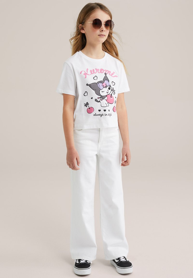 WE Fashion - Marškinėliai su spaudiniu - pink, Padidinti