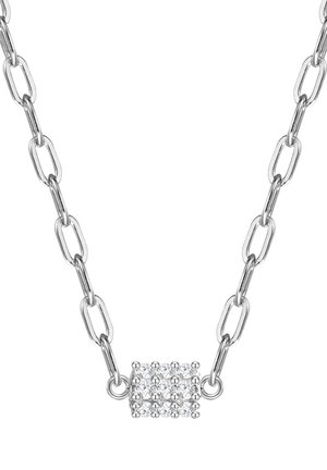 MIT ANHÄNGER  - Collier - silberfarben