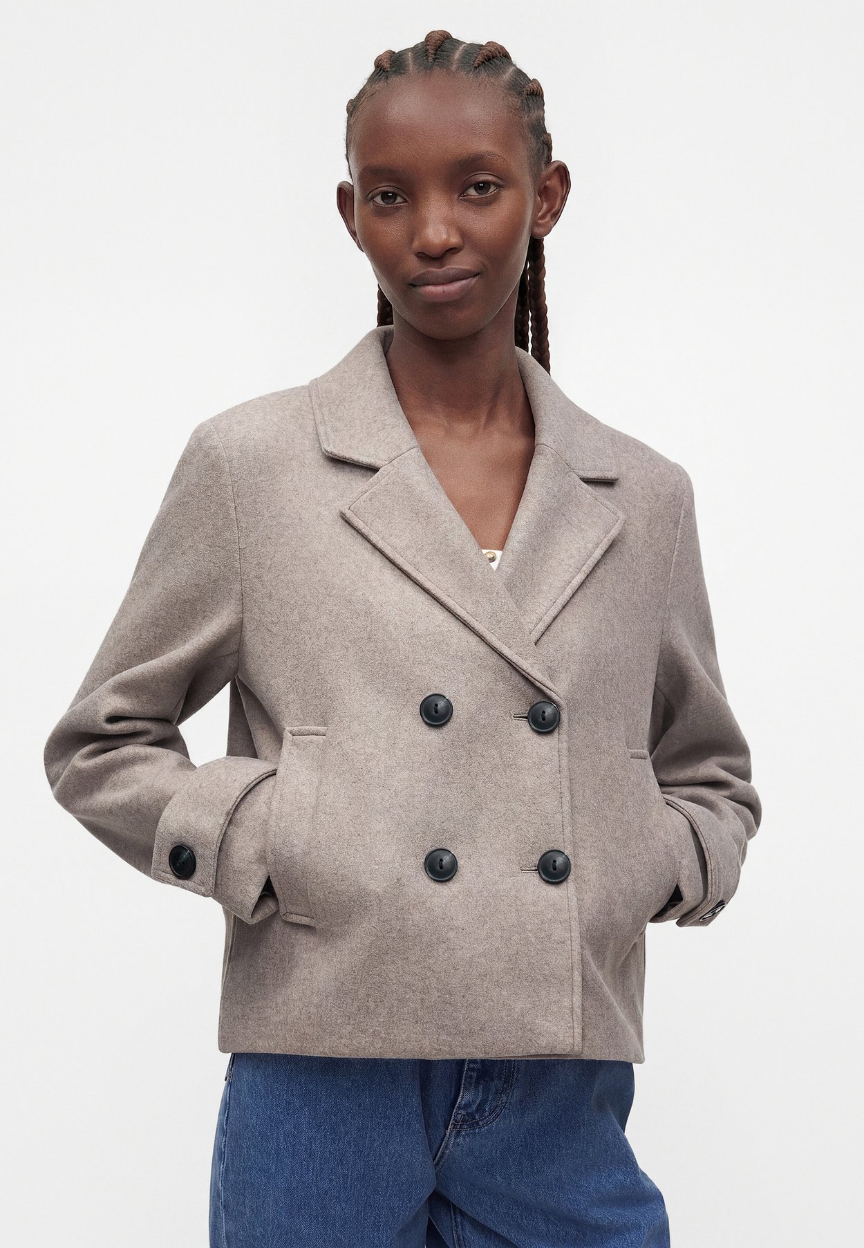 ONLFREJA SHORT DB JACKET OTW NOOS