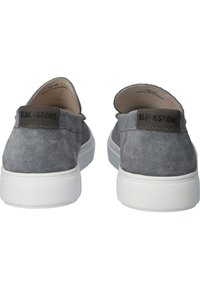 Blackstone Slipper - grey pinstripe